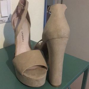 Chunky heels/ platform heels